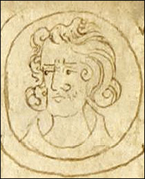 Thomas of Brotherton, contemporary Medieval MS illumination