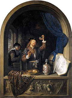 Gerard Dou. The Doctor, 1653