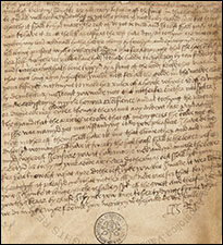 Henry VIII Letter to Anne Boleyn, 1528.