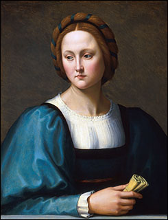 Ghirlandaio. Lucrezia Sommaria, c. 1510. National Gallery of Art, Washington, D.C.