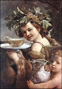 Guido Reni. The Boy Bacchus.