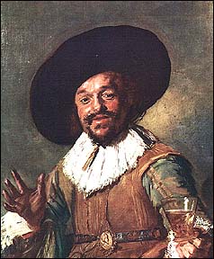 Frans Hals.  The Merry Drinker. 1627.