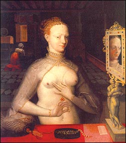 Master of the Fontainebleau School.  Diane de Poitiers.