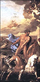 Poussin. The Triumph of Neptune. Detail.