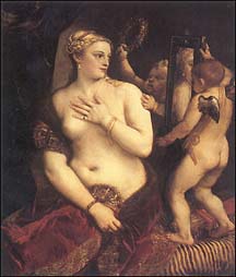 Titian. Venus at her Toilet. 1555.