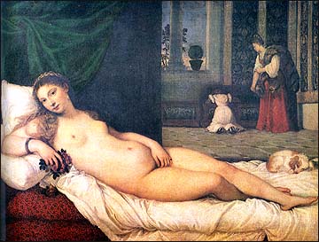 Titian. Venus of Urbino. 1538.